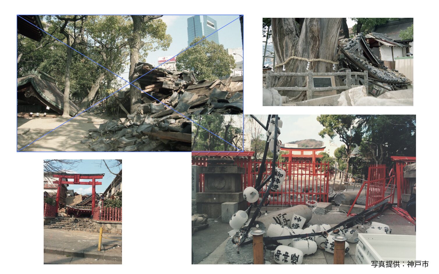 阪神淡路大震災から31年──倒壊した鳥居と、震災の中で神社が果たした役割